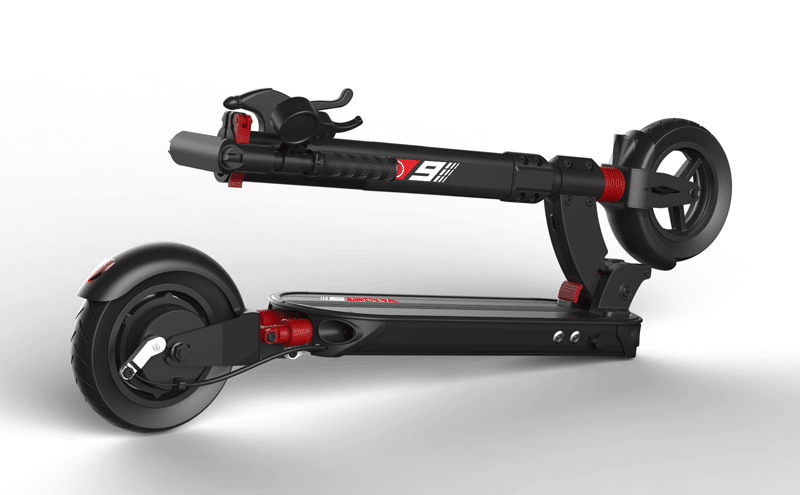 compact Zero 9 electric scooter